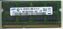 Оперативная память Samsung SODIMM 4Gb DDR3 1333MHz PC3-10600 CL9 (M471B5273CH0-CH9) фото от покупателей 16