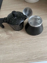 Кавоварка гейзерна Kamille Andel Black 450мл на 9 чашок KM-2513MR фото від покупців 8