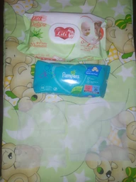 Дитячі Вологі Серветки Pampers Fresh Clean 4х52 шт М'які Maxi 208 штук приємні ароматні фото від покупців 1