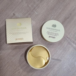 Гидрогелевые патчи для глаз Petitfee Gold & Snail Hydrogel Eye Patch Золото-Улитка 60 шт (8809239802872)