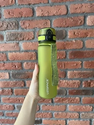 Пляшка для води Uzspace Green 500 мл Зелена фото від покупців 3