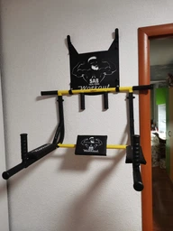 Турнік бруси на стіну Workout з рамкою SAB 5 в 1 (4в1) з адаптивною спинкою для преса Розбірний домашній настінний спортивний тренажер (WO) фото від покупців 9