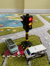 Светофор Dickie Toys Регулирование движения со световыми и звуковыми эффектами 12 см (3341034) фото от покупателей 3