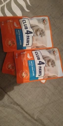 Вологий корм для кішок Club 4 Paws Premium Плюс з лососем в желе, 85 г фото від покупців 9
