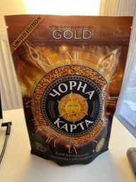 Кава Чорна Карта Gold розчинна 100 г пакет (53462) фото от покупателей 3