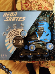 Роликовые коньки Neon Combo Skates Синие 30-33 (NT09B4)