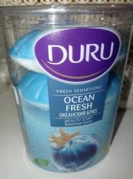 Мыло DURU Fresh Sensations Океанский бриз 4 х 100 г (8690506517977 ) фото от покупателей 4