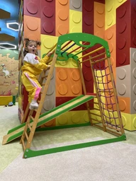 Детский спортивный уголок для дома "BabyWood" SportBaby фото от покупателей 2