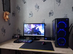 Комп'ютерний стіл Ferrum-decor Дейв 75x100x70 чорний ДСП Дуб Сонома 16мм