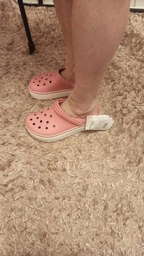 Сабо Crocs Crocband Platform Clog 36 р 22.5-23 см Розовые 205434-6PH-M4/W6 Blossom фото от покупателей 1