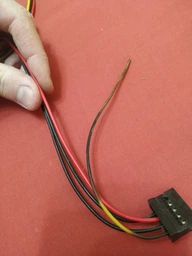 Кабель Cablexpert SATA 0.15 м (CC-SATA-PSY)