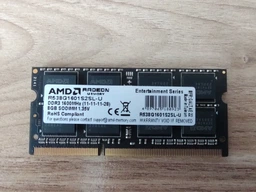 Память SO-DIMM, DDR3, 8Gb, 1600MHz, 1.5V AMD (2000003381265) фото от покупателей 7