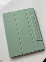 Магнитный чехол-книжка с фиксатором BBM1 Magnetic Case для iPad Pro 12.9" 2020/2021/2022/Air 13" 2024(M2)/2025(M3)/2026(M4) Черный фото от покупателей 3