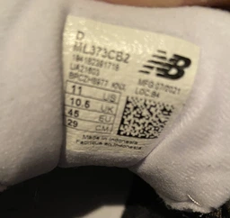Мужские кроссовки New Balance 373 ML373CC2 43 (9.5US) 27.5 см Синие (194182391497) фото от покупателей 17