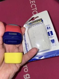 Ластик+точилка Buromax Rubber Touch на 2 отверстия с контейнером (BM.4771-1) фото от покупателей 5