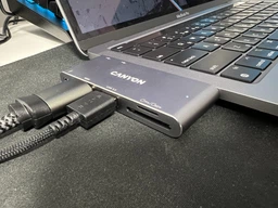 Мультипортовая док-станция Canyon 5-в-1 USB Type C (CNS-TDS05DG) фото от покупателей 3