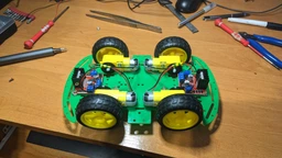 Шасі робота 4WD комплект чорна для Arduino фото від покупців 1