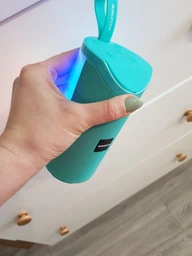 Бездротова колонка Borofone Bluetooth 5.0 RGB-light IPX5 |BT, FM, TF, USB|red фото від покупців 2