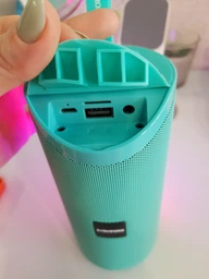 Бездротова колонка Borofone Bluetooth 5.0 RGB-light IPX5 |BT, FM, TF, USB|red фото від покупців 1