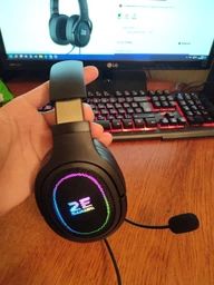 Наушники 2E Gaming HG330 RGB USB 7.1 White (2E-HG330WT-7.1) фото от покупателей 3