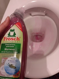 Засіб для чищення унітазу Frosch Малина 750 мл (4009175946003/4001499943430) фото від покупців 6