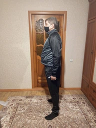 Чоловічий спортивний костюм Joma ACADEMY IV TRACKSUIT жовтий,чорний 2XL 101966.901 2XL фото від покупців 8
