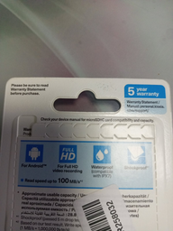 Карта пам`яті KIOXIA microSDHC 32GB Class 10 UHS-I Exceria R100MB/s + SD-адаптер (LMEX1L032GG2) фото от покупателей 1