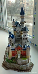 Тривимірна головоломка-конструктор Cubic Fun National Geographic Замок Нойшванштайн (6944588209902) фото от покупателей 2