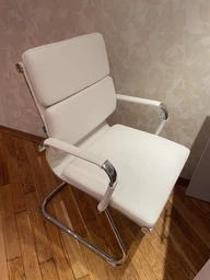 Крісло офісне Special4You Solano 3 Office Artleather Beige (E5937) фото від покупців 2