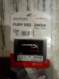 SSD диск Kingston HyperX Fury 3D 240GB 2.5" SATAIII TLC (KC-S44240-6F) фото от покупателей 7