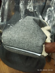 Рукавички-Муфта на коляску Z&D New (Linen Gray) фото от покупателей 2