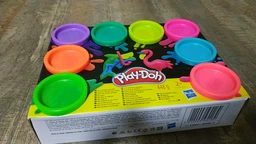 Ігровий набір Hasbro Play Doh 8 кольорів Неон (E5063) (5010993560202) фото от покупателей 5