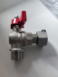 Кран шаровый с НГ угловойFado New 1/2" РВ-РН PN40 (KG11) фото от покупателей 3