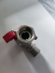 Кран шаровый с НГ угловойFado New 1/2" РВ-РН PN40 (KG11) фото от покупателей 2