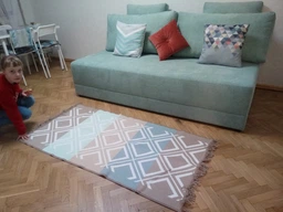 Ковер Pavia 60х90/бордовый с розовым 60_90_MATHIS3