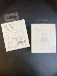 Быстрая зарядка для iphone комплект кабель Typ-C Lighting Блок питание 20W 11/12 pro max /13 фото от покупателей 3