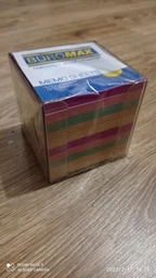 Бокс для паперу пластик.BUROMAX 2291-02 90х90 димчатий з кільк. папером /BM.2291-02/ фото від покупців 3