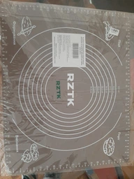 Коврик для формовки и выпечки теста RZTK Силиконовый 400х500 мм с разметкой Mint фото от покупателей 16