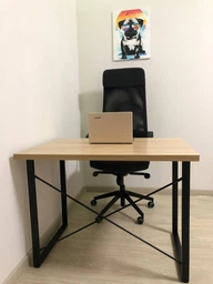 Компьютерный стол Ferrum-decor Дейв 75x140x70 черный ДСП Дуб Сан-Марино 32мм