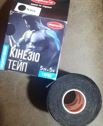 Кинезио Тейп из США (Kinesio Tape) - 5 см х 5 м Голубой Кинезиотейп - The Best USA Kinesiology Tape фото от покупателей 1