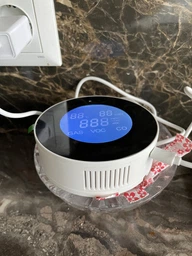 Wi-Fi датчик утечки газа и температуры Tuya Gas sensor S7 Tuya фото от покупателей 5