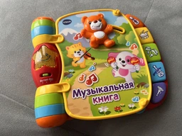 Развивающая игрушка VTech Музыкальная книга со звуковыми эффектами (80-166726) (3417761667262) фото от покупателей 3
