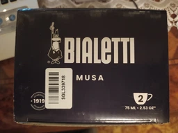 Гейзерна кавоварка Bialetti Musa 90 мл на 2 чашки (0005338) фото від покупців 4