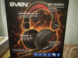 Наушники Sven AP-G888MV Black-Red фото от покупателей 10
