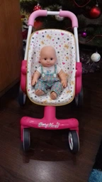 Коляска Smoby Baby Nurse для прогулок с поворотными колесами (251223) фото от покупателей 12