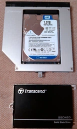Адаптер Grand-X для подключения HDD 2.5'' в отсек привода ноутбука SATA3 (HDC-27) фото от покупателей 1