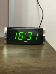 Годинник мережеві VST VST-730-1 Зелена підсвітка від 220 V фото от покупателей 18