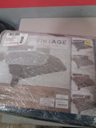 Покрывало ТЕП "VINTAGE" 220*240 см, Синий фото от покупателей 1
