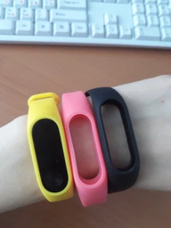 Ремешок Mi Fit для Xiaomi Mi Band 2 OLED Red фото от покупателей 19