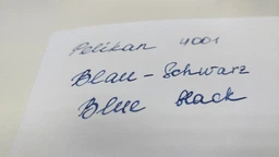 Чернила Pelikan 4001 Blue-Black в стеклянном флаконе 30 мл Сине-черные (301028) фото от покупателей 2